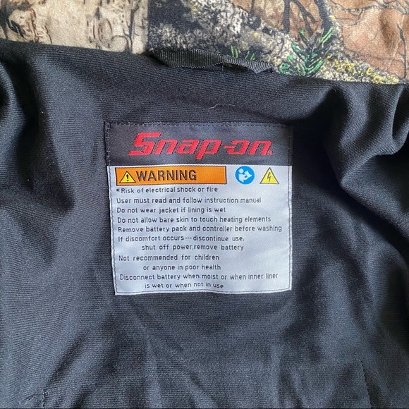 Snap On Heated Camo Jacket | Poshmark